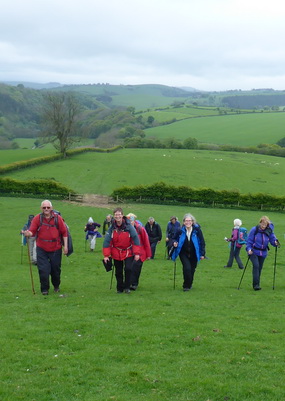 Celebrating weekly walks from Bishop's Castle