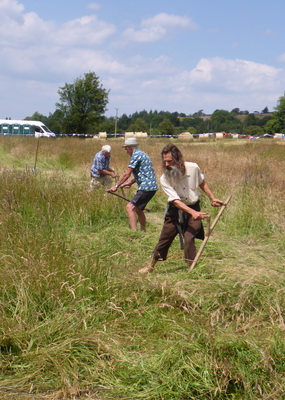 Scything with a View