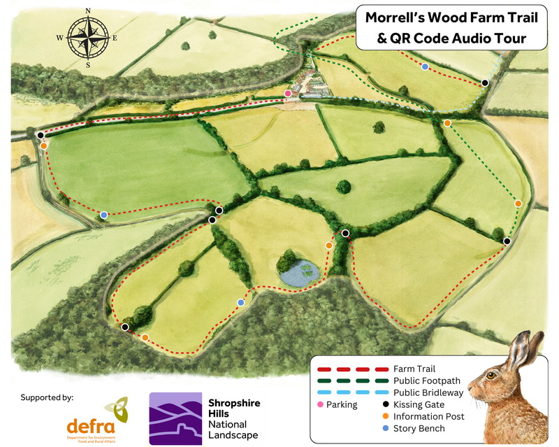 Morrells Wood Farm Walk & Audio Trail