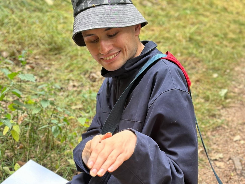 participant on the field trip