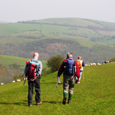 exploring by foot