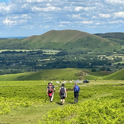 walking in the Shropshire Hills